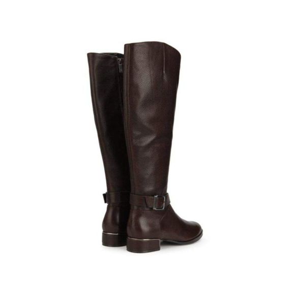 Kenneth Cole Braden Buckle Chocolate Boots - Picture 9 of 9